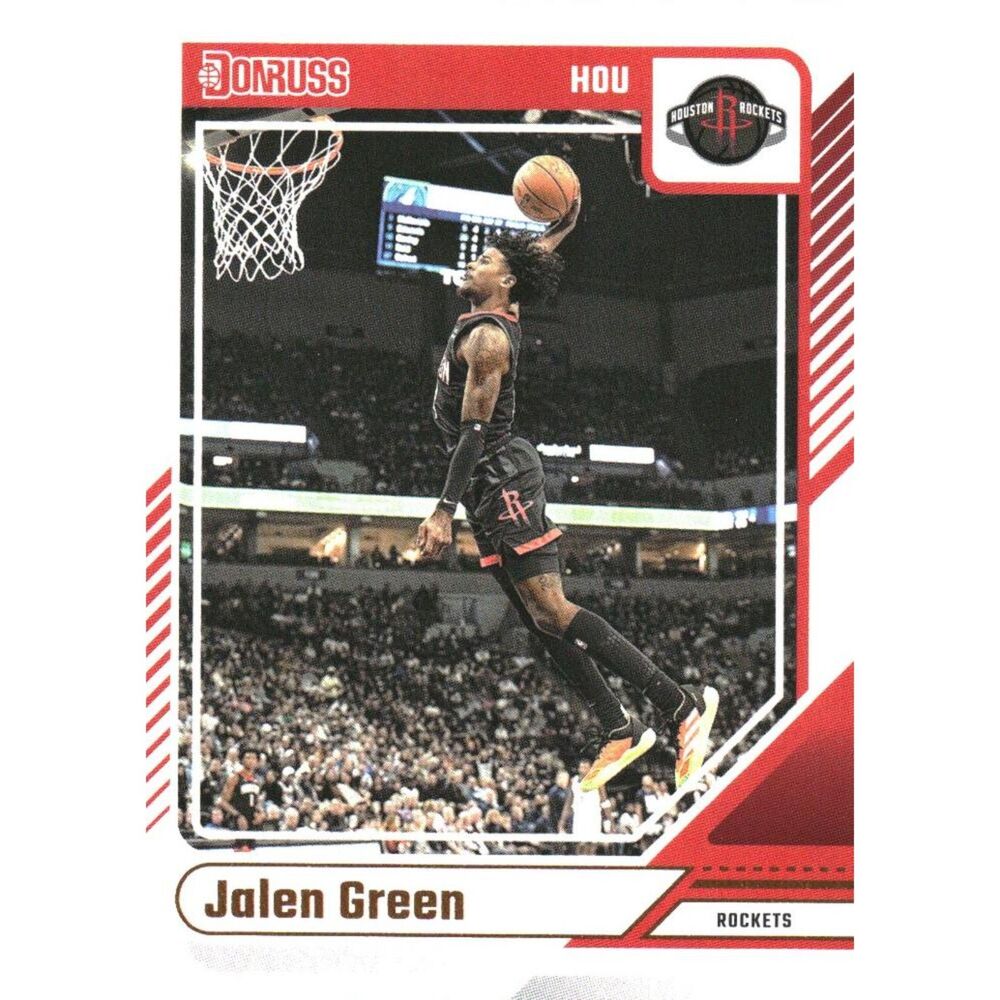 2024 Donruss Basketball Card - #86 Jalen Green